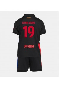 Barcelona Lamine Yamal #19 Babytruitje Uit tenue Kind 2024-25 Korte Mouw (+ Korte broeken)